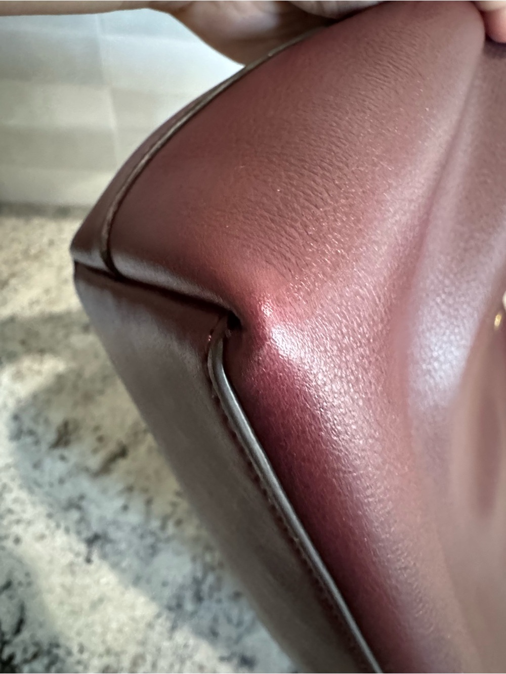 Coach Brooklyn 39 Bag in Merlot - Picture 5 of 8
